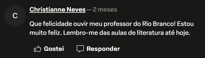 Mensagem do canal do Professor Jorge Miguel — 9